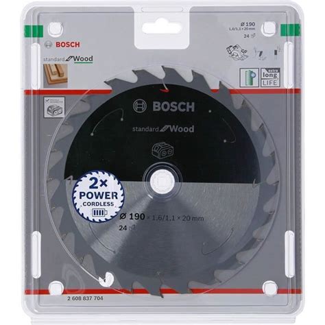 Bosch Professional 1X Lame De Scie Circulaire Standard For Wood Bois