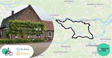 Bommelerwaard Recreatieve Fietsroute Routeyou