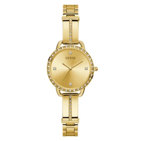 Reloj Guess Mujer GW0022L2 Dorado Quartz Pila Joyeriacanovas