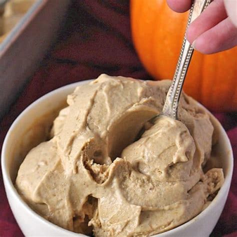 Dairy Free Pumpkin Ice Cream Real Food With Jessica