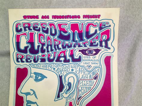 Vintage Creedence Clearwater Revival poster | #1782321464