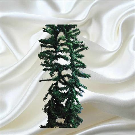 Spruce Garland Green 27met Evergreen Silk Plants