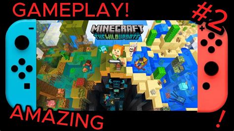 Nintendo Switch Lite Gameplay Minecraft Ep 02 Gameplay Handheld YouTube