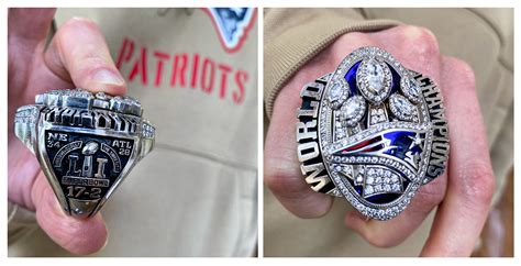 Patriots Owner Robert Krafts 2017 Superbowl Ring Brings Over 1