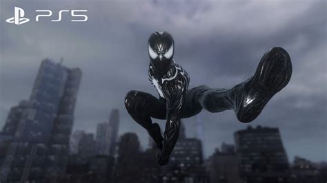 Spider Man 2 Ps5 Symbiote Suit Free Roam Gameplay 60fps 4k Rt Youtube