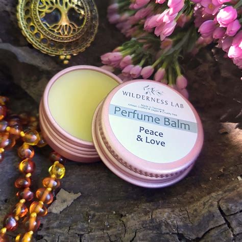 Peace And Love Solid Perfume Natural Vegan Perfume Balm With Essenti