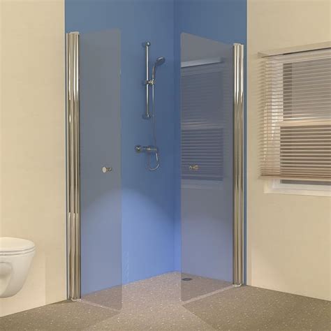 Uniline Hinged Wet Room Screens For 1200 X 800 Floor Kits Uk