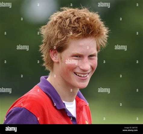 Prince Harry After Playing In The Meadow Trophy Final At Cirencester