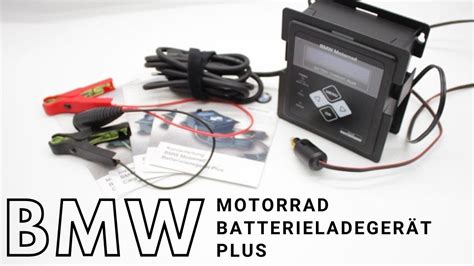 BMW Motorrad Batterieladegerät Plus Informationen Funktionen