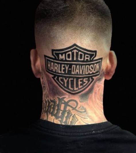 30 Amazing Harley Davidson Tattoos Designs With Meanings And Ideas