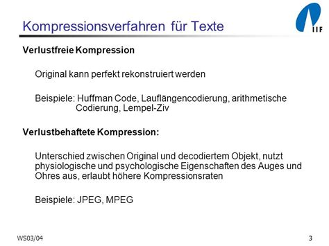 Kompressionsverfahren für Texte - ppt video online herunterladen