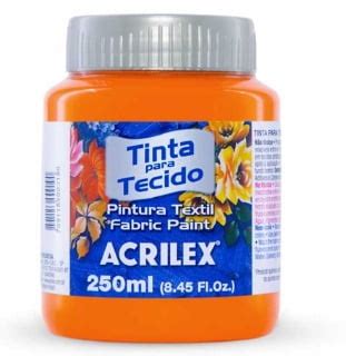 TINTA TECIDO FOSCA 250ML ACRILEX CASA DA MADEIRA