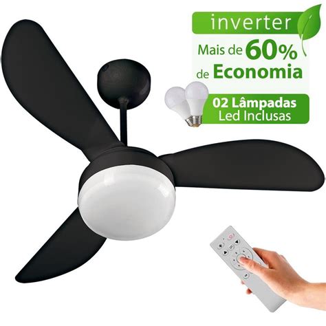 Ventilador Teto Controle Remoto Instalao Casas Bahia