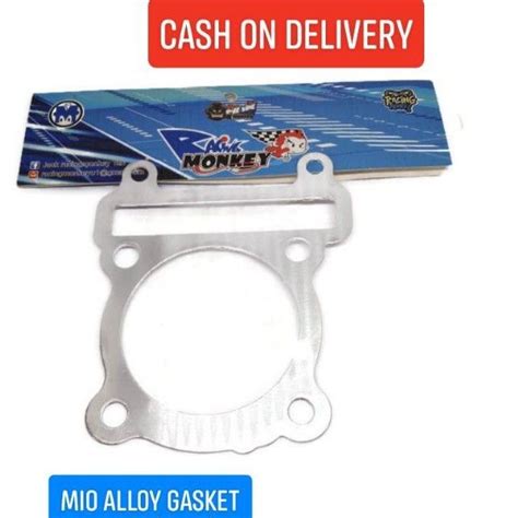 MIO ALLOY GASKET FOR 59MM 2MM THICK RACING MONKEY Shopee Philippines