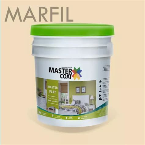 Cubeta De Pintura C Marfil Vin Lica Acrilica Lavable Lts Meses Sin