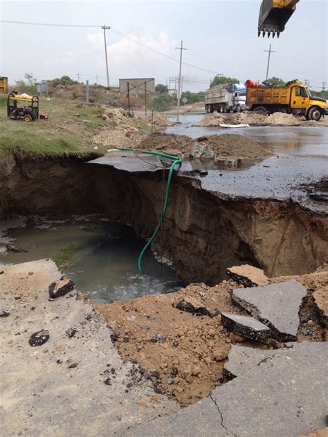 Cronista de Jaltenco Una falla geológica colapsó las redes de agua