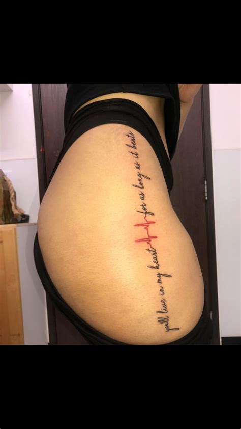 The Back Of A Woman S Lower Body With Writing On Her Stomach And Words