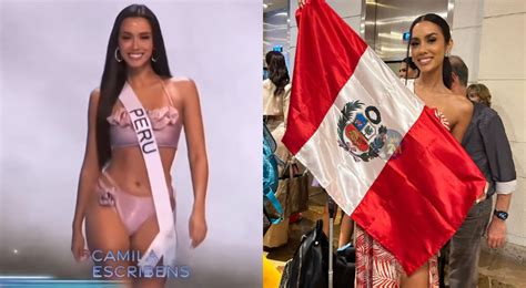 Camila Escribens Aparece Dentro Del Top 10 De Favoritas Para Ganar El