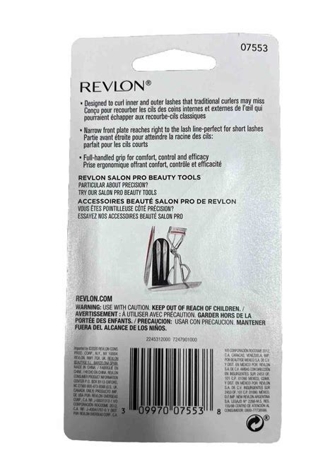 Revlon 07553 Precision Lash Curler Ebay