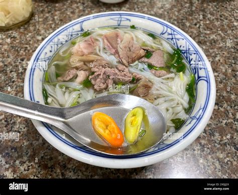 Beef Noodle is famous Vietnamese food Phở bò Vietnam Pho vietnamita