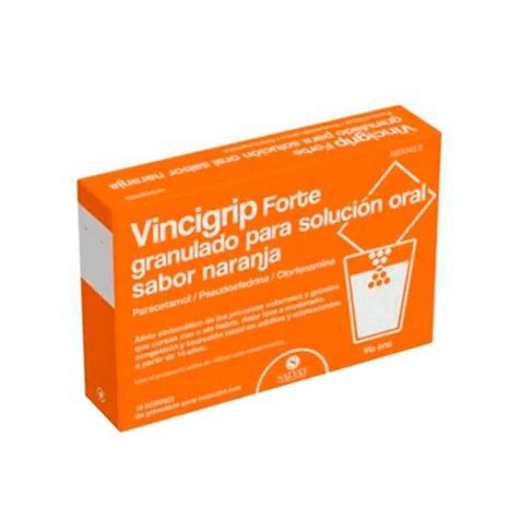 Vincigrip Forte Sobres Soluci N Oral Sabor Naranja Vistafarma