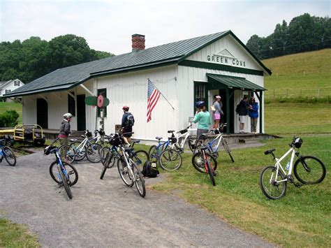 The Bike Station On The Creeper Trail Its Hard To Get A Bad Picture