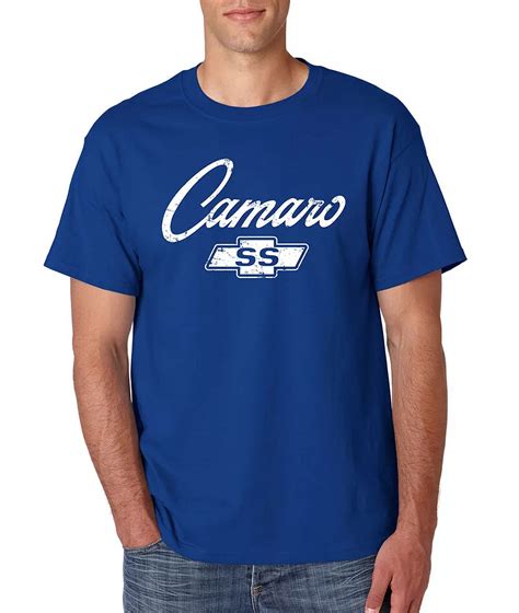 Camaro Ss Logo T Shirt Chevy Chevrolet Classic American Muscle Car Hot