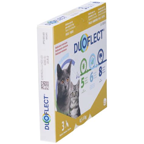 Duoflect Soluzione Spot On Per Gatti Da 0 5 5 Kg 3 Pz Redcare