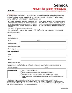 Tuition Registration Form Pdf Fill Online Printable Fillable Blank