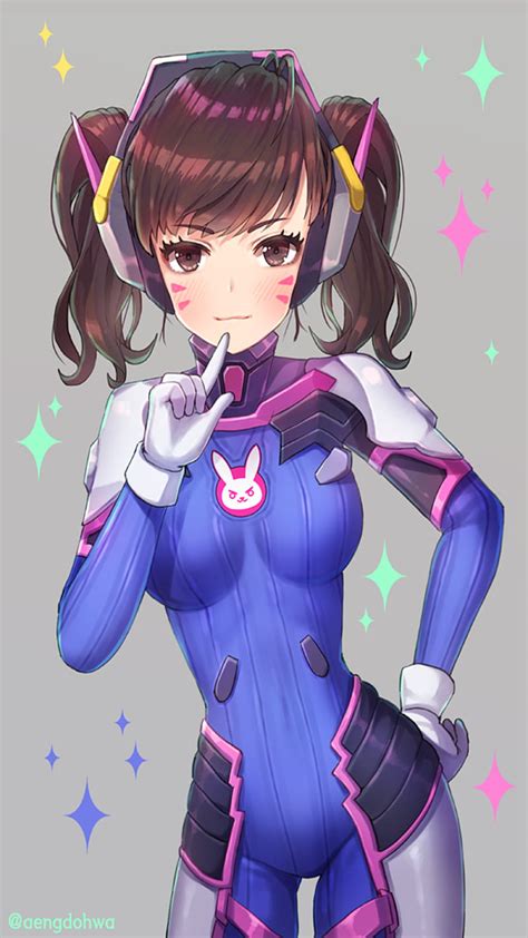 D Va Supervisi N Anime Fondo De Pantalla De Tel Fono Hd Smartresize