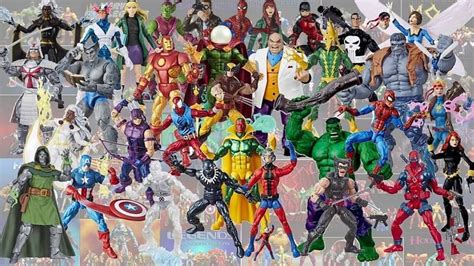 Every Marvel Legends Vintage Retro Comparison List Marvel Legends