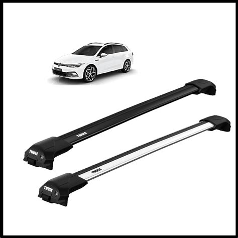 Wingbar Edge VW Golf 8 Variant Ab 2020 Mit Reling THULE