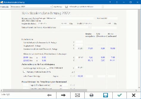 Datei Fibu Ii Reisekostenabrechnung Ra Micro Wiki