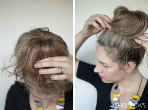 How To Top Knot Hairstyle Tutorial Sheknows