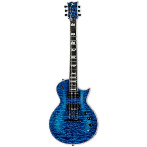 ESP LTD EC1000PIEZO QM STB « Electric Guitar