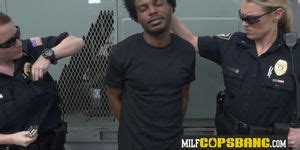 Weirdo Is Contrived Into Banging Perverted Milf Cops Up On A Rooftop Porn Videos