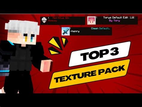 TOP 3 MEJORES TEXTURE PACKS Para BEDWARS Vadenk YouTube