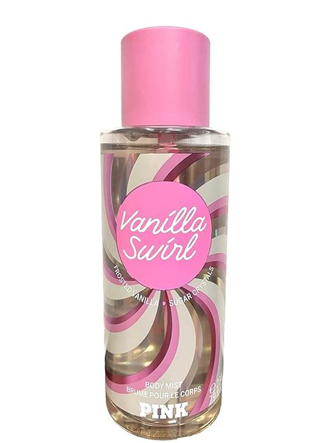 Victorias Secret Pink Vanilla Swirl Scented Mist Frosted