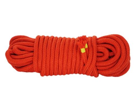 M Bondage Seil Baumwolle Orange Edd