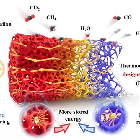 Schematic Diagram Of The Designed Structural Catalyst Based On Oriented