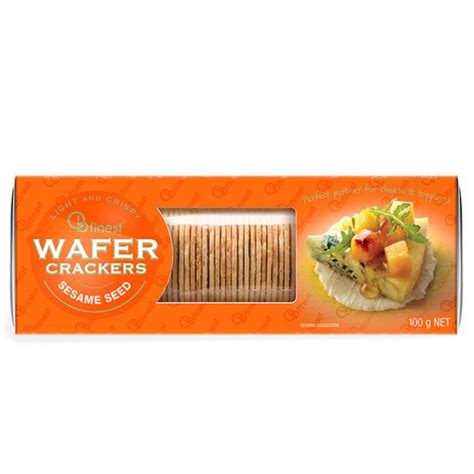Foodhq Wafer Crackers Sesame Seed