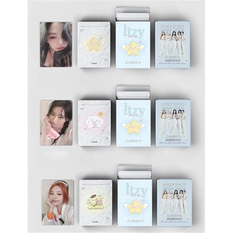 Pcs Itzy Ryujin Yeji Solo Holograma Laser Cart Es Lomo Melhores