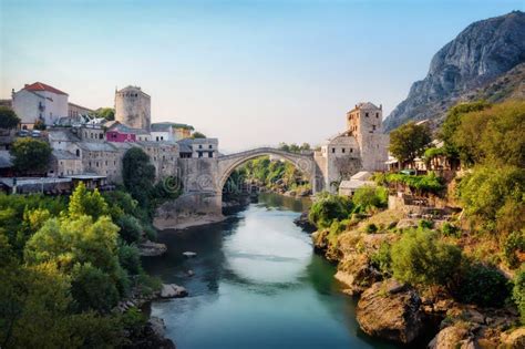 Stari Most, Mostar, Bosnia and Herzegovina Editorial Stock Image ...
