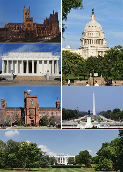 Visite de Washington ≡ Voyage - Carte - Plan