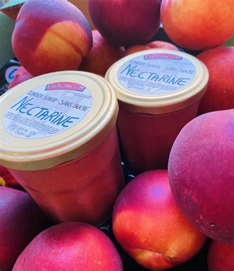 Nectarine Confiture Sans Sucre Ajout Artisanale Curt S Jam