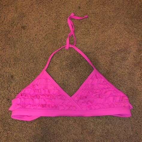 Xhilaration Swim Pink Xhilaration Target Girls Swimsuit Bikini Top