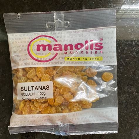 Manolis Munchies Golden Sultanas Reviews Abillion