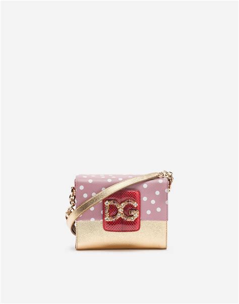 Dolce And Gabbana Dg Millennials Bag In Leather In Pink Modesens Bags