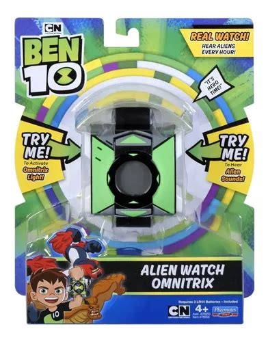 Rel Gio Infantil Digital Luz Som Omnitrix Alien Ben Sunny