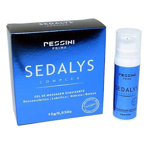 DESSENSIBILIZANTE ANAL SEDALYS 15G PESSINI Suzy Sex Shop Produtos